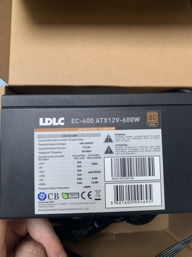 Ldlc 600 alimentation pc - ldlc, ec-600