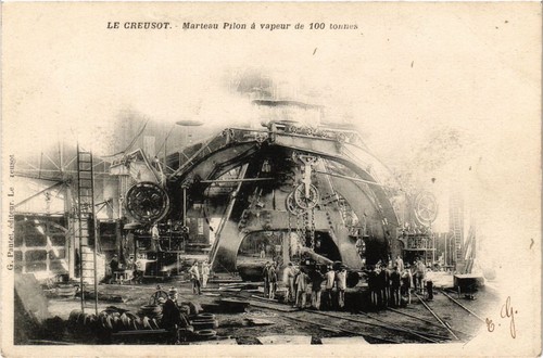 Cpa creusot marteau - -,