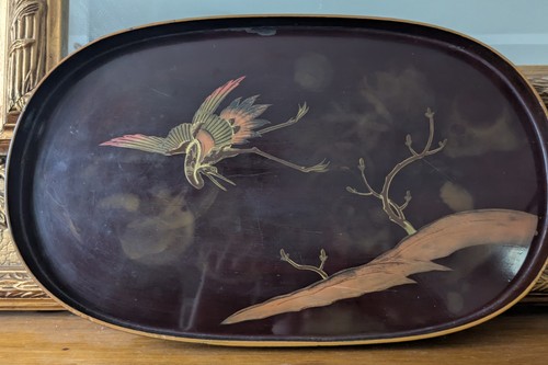 Antique plateau japonais - , en