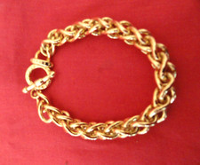 BRACELET GOURMETTE DE GUY LAROCHE SIGNE - TRES BON ETAT - ETAT NEUF -