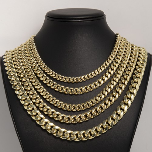 Collier chaîne cuban link - en,