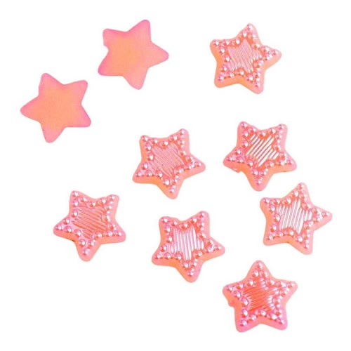 Perles cabochon etoile - cabochon,