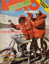 MOTO JOURNAL  149 YAMAHA 250 350 TY Kilimandjaro Raid Africain KAWASAKI 1973