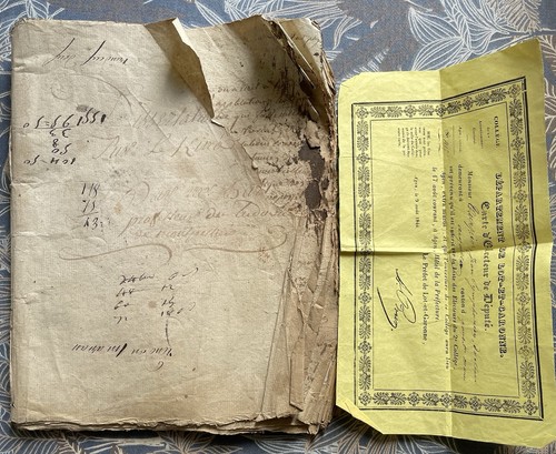 Manuscrit médical - manuscrit,