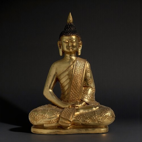 Statue bouddha amitabha - statue,