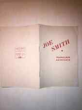 ANCIEN LIVRE JOE SMITH RARE