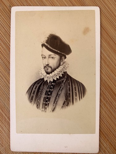 Photo carte cdv 1865 - carte, portrait