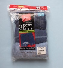 NWT HANES BOYS BOXER BRIEFS