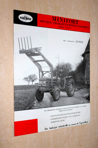 Prospectus tracteur zetor - tracteur,