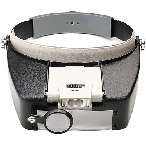 Led head magnifier helmet - head, 1.5x
