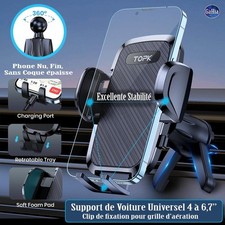 Support de Voiture Universel Rotatif 360° Pour Téléphone Portable Smartphone