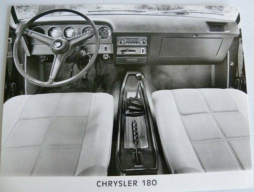Photo presse chrysler 180 - presse, (
