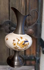 Pichet Etain et Porcelaine -