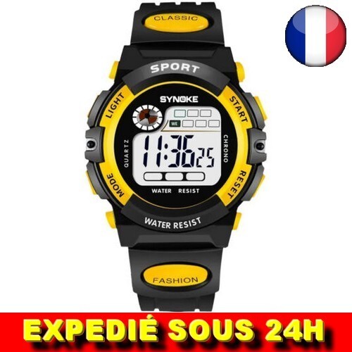 Montre numérique sport - montre,