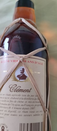 Rhum clement 1996 - rhum,