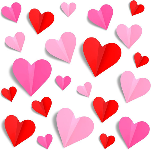 120 pcs valentines day wall - 120,