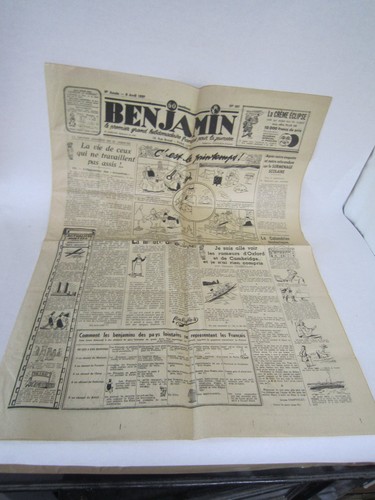 Ancien journal jeunesse - ancien, la