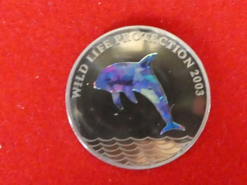 Congo francs 2003 delfin - 5, francs,