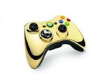 Manette sans fil Microsoft Xbox One S - Gold édition spéciale 