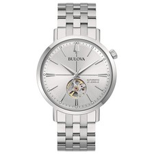 Montre Bulova Homme Aerojet Automatic in Acier 96A276