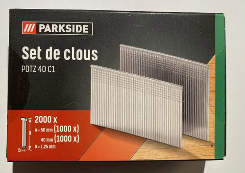 Parkside set clou - set, de