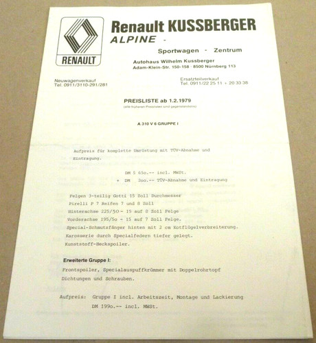 1979 renault alpine - 1979,