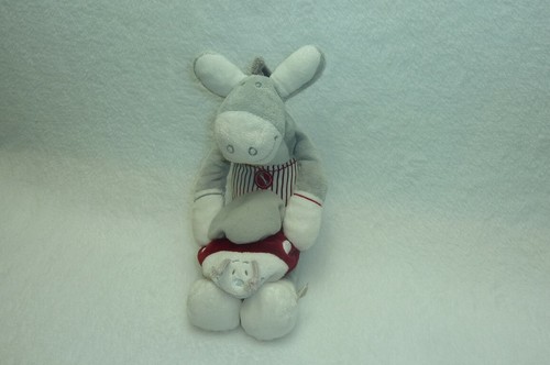 Doudou âne peluche coccinelle - doudou,