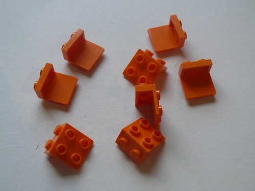 Lego equerres oranges set - 8,