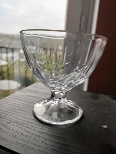 Verres dessert pied - verres, à