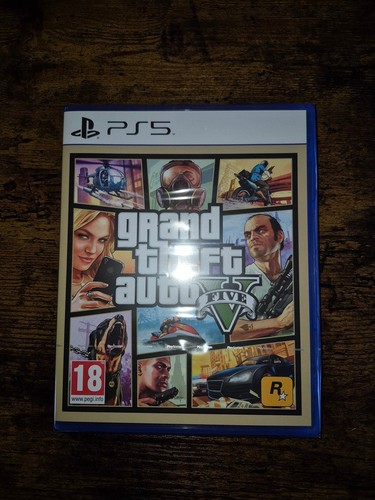 Jeu ps5 gta v - -,