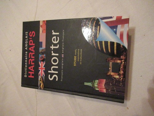 Dictionnaire harrap shorter - shorter,