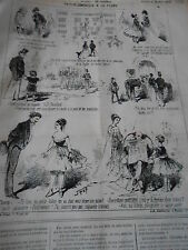Litho Caricature 1867 Pèle