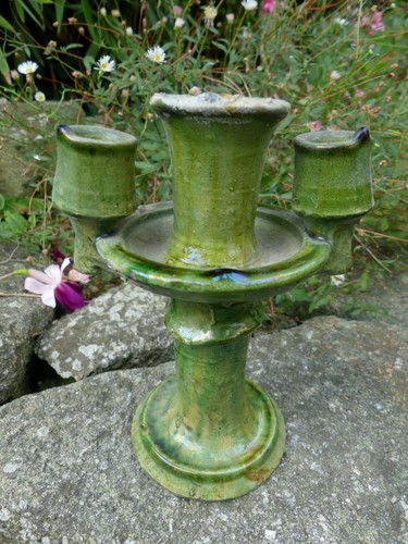 Ancienne lampe huile - à,