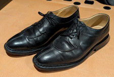 Heschung Black Leather Split