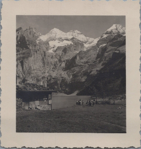 Suisse lac oeschinen - lac, d'oeschinen