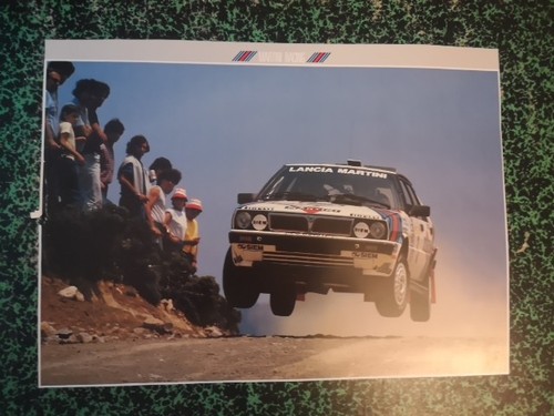 Poster lancia martini racing - lancia,
