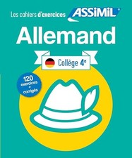 Cahier exercices allemand - cahier,