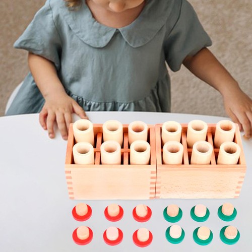 Cylindres sonores montessori - cylindres,