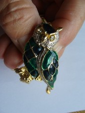 Broche hibou vintage