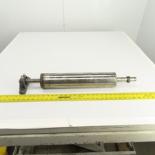 3.5 " Od X 17 " Plat Visage Convoyeur Queue Tambour Rouleau 1 " Axe 27 " Oal