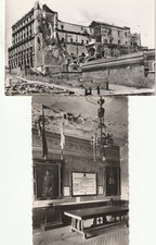 2 cartes concernant la guerre d'Espagne 1936, Alcazar de Tolède après le siège