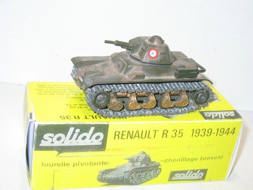 Solido char renault - renault, r35
