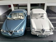 Burago/hachette collection lot neuf 1/24 Alfa Roméo 156 et Giulietta ti 1958 