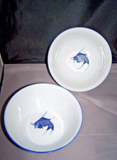 2 Grand Bols Porcelaine
