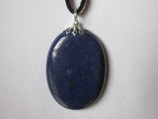 Pendentif Lapis Lazuli Pierre Naturelle Bijou Energie Cadeau Femme Spiritualité
