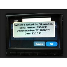 Code PIN pour autoradio Nissan