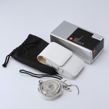 Étui en cuir blanc pour appareil photo véritable Leica pour appareil photo C-...
