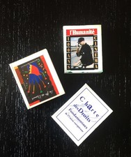 3 Mini livres  "L'humanité cinéma et histoire +Charte des droits UE"  3x2,5cm  