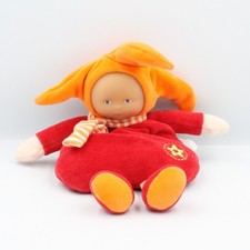 Doudou Poupée lutin grenadine