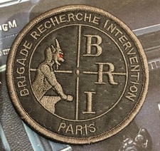 écusson police nationale BRI 